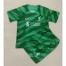 Cheap Liverpool Goalkeeper Home Football Kit Children 2022-23 Short Sleeve (+ pants)